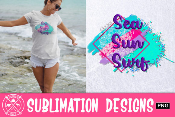 Download Sea Sun Surf Sublimation Graphic - Premium Bundle